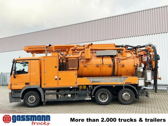 Mercedes-Benz Actros 2544 L 6x2, Lenkachse, Kroll - Măturătoare stradală: Foto 3 Mercedes-Benz Actros 2544 L 6x2, Lenkachse, Kroll - Măturătoare stradală: Foto 3