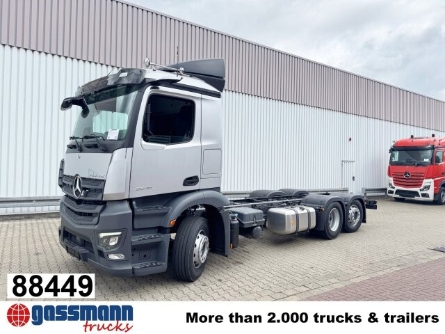 Mercedes-Benz Actros 2546 L 6x2, Retarder, Lenk-/Lift, LED, - Camion şasiu: Foto 1 Mercedes-Benz Actros 2546 L 6x2, Retarder, Lenk-/Lift, LED, - Camion şasiu: Foto 1