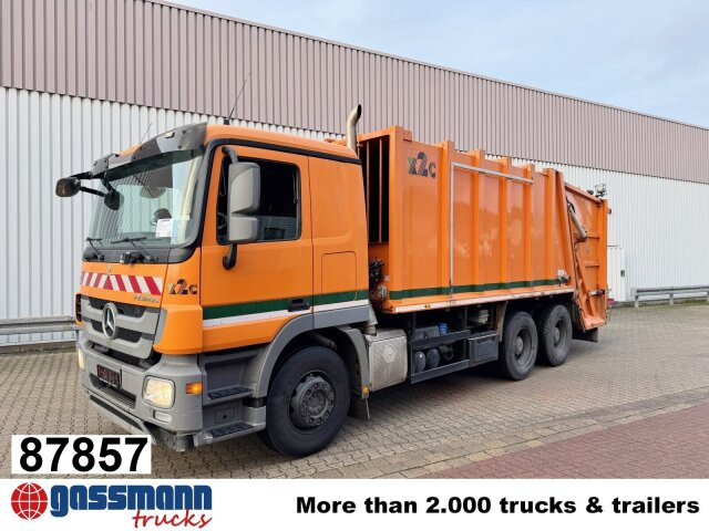 Mercedes-Benz Actros 2641/48 L 6x4, Haller M21X2C, Zöller - Autogunoiere: Foto 1 Mercedes-Benz Actros 2641/48 L 6x4, Haller M21X2C, Zöller - Autogunoiere: Foto 1