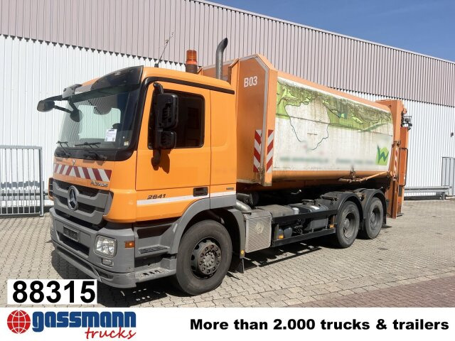 Mercedes-Benz Actros 2641/48 L 6x4, Seilabroller, Haller - Autogunoiere: Foto 1 Mercedes-Benz Actros 2641/48 L 6x4, Seilabroller, Haller - Autogunoiere: Foto 1
