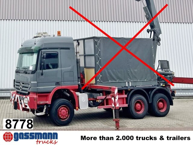 Mercedes-Benz Actros 3346 AK 6x6 - Camion şasiu: Foto 1 Mercedes-Benz Actros 3346 AK 6x6 - Camion şasiu: Foto 1