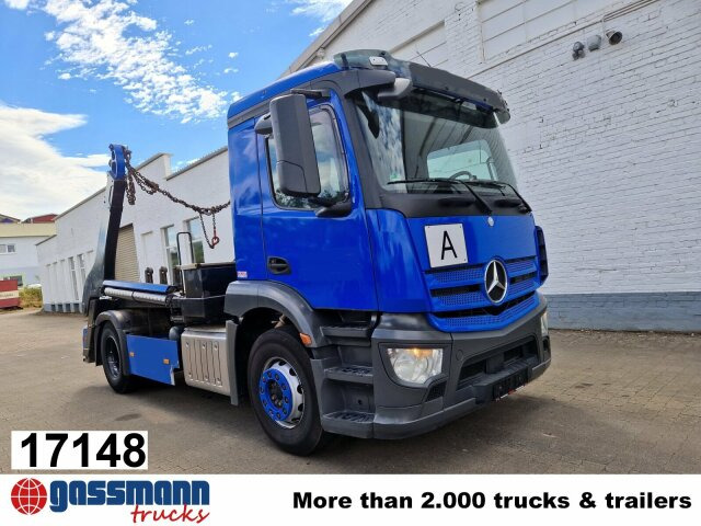 Mercedes-Benz Antos 1840 L, Gergen Teleskopabsetzkipper Adonis - Camion container de gunoi: Foto 1 Mercedes-Benz Antos 1840 L, Gergen Teleskopabsetzkipper Adonis - Camion container de gunoi: Foto 1