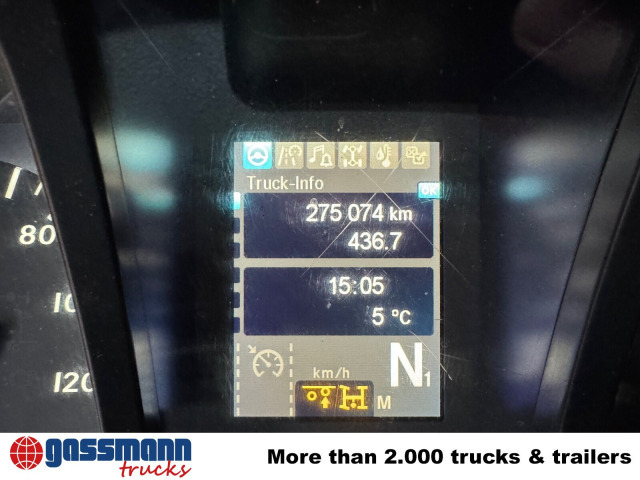 Mercedes-Benz Antos 2540 L 6x2, Lenkachse, HMF 2110-L3 - Camion platformă, Camion cu macara: Foto 5 Mercedes-Benz Antos 2540 L 6x2, Lenkachse, HMF 2110-L3 - Camion platformă, Camion cu macara: Foto 5