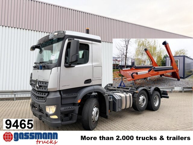 Mercedes-Benz Arocs 2542/45 L 6x2/4, Vorlauflenk-/liftachse, - Camion container de gunoi: Foto 1 Mercedes-Benz Arocs 2542/45 L 6x2/4, Vorlauflenk-/liftachse, - Camion container de gunoi: Foto 1