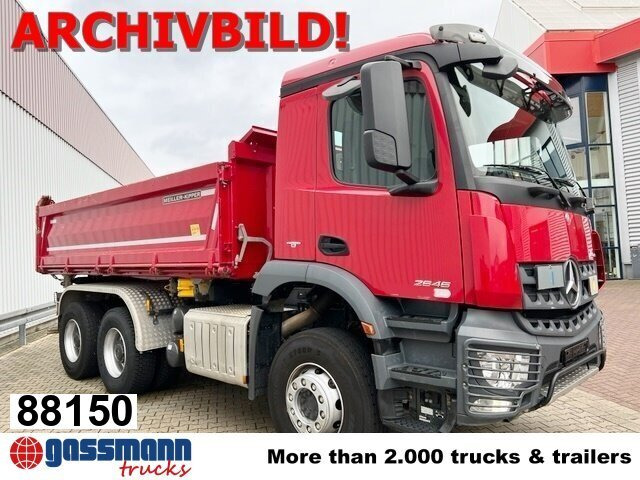 Mercedes-Benz Arocs 2653 K 6x4, Retarder, MultimediaCockpit, - Camion basculantă: Foto 1 Mercedes-Benz Arocs 2653 K 6x4, Retarder, MultimediaCockpit, - Camion basculantă: Foto 1