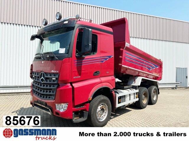 Mercedes-Benz Arocs 2658 K 6x4, Retarder, Stahlmulde ca. - Autobasculantă: Foto 1 Mercedes-Benz Arocs 2658 K 6x4, Retarder, Stahlmulde ca. - Autobasculantă: Foto 1