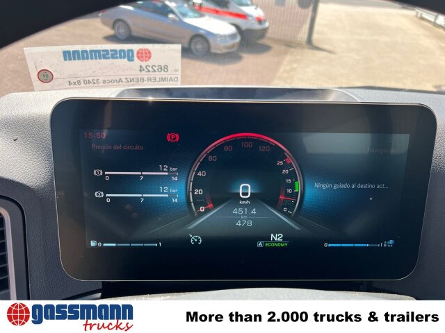 Mercedes-Benz Arocs 3240 8x4/42, Motorabtrieb - Camion cu cârlig: Foto 2 Mercedes-Benz Arocs 3240 8x4/42, Motorabtrieb - Camion cu cârlig: Foto 2