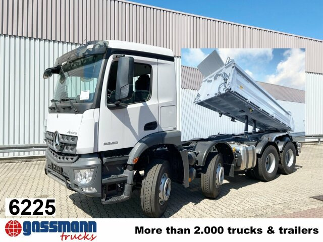 Mercedes-Benz Arocs 3240 8x4, Meiller 3-Seiten Kipper, ca. - Camion basculantă: Foto 1 Mercedes-Benz Arocs 3240 8x4, Meiller 3-Seiten Kipper, ca. - Camion basculantă: Foto 1