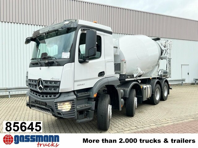 Mercedes-Benz Arocs 3240 B 8x4/4, Liebherr HTM 905 Mischer ca. - Autobetonieră: Foto 1 Mercedes-Benz Arocs 3240 B 8x4/4, Liebherr HTM 905 Mischer ca. - Autobetonieră: Foto 1