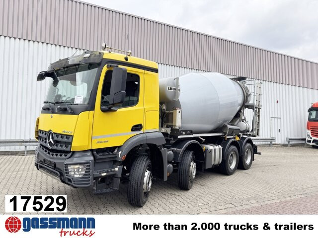 Mercedes-Benz Arocs 3246 B 8x4/4, Liebherr HTM 905 Mischer, - Autobetonieră: Foto 1 Mercedes-Benz Arocs 3246 B 8x4/4, Liebherr HTM 905 Mischer, - Autobetonieră: Foto 1