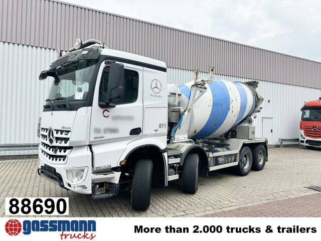 Mercedes-Benz Arocs 3251 8x4/4, Betonmischer Liebherr ca. 9m³ - Autobetonieră: Foto 1 Mercedes-Benz Arocs 3251 8x4/4, Betonmischer Liebherr ca. 9m³ - Autobetonieră: Foto 1