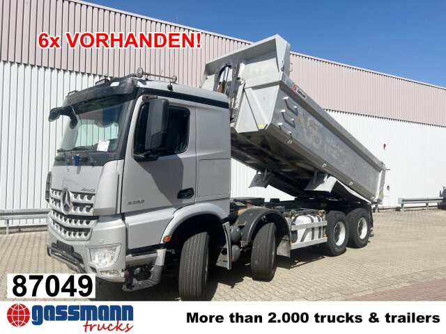Mercedes-Benz Arocs 3251 LK 8x4/4, Retarder, Stahlmulde ca. - Autobasculantă: Foto 1 Mercedes-Benz Arocs 3251 LK 8x4/4, Retarder, Stahlmulde ca. - Autobasculantă: Foto 1