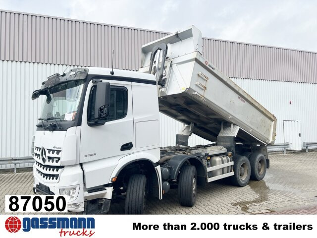 Mercedes-Benz Arocs 3253 K 8x4/4, Retarder, Stahlmulde ca. - Autobasculantă: Foto 1 Mercedes-Benz Arocs 3253 K 8x4/4, Retarder, Stahlmulde ca. - Autobasculantă: Foto 1