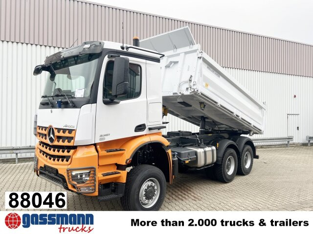 Mercedes-Benz Arocs 3351 AK 6x6, Grounder - Camion basculantă: Foto 1 Mercedes-Benz Arocs 3351 AK 6x6, Grounder - Camion basculantă: Foto 1