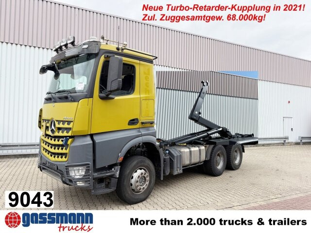 Mercedes-Benz Arocs 3363 K 6x4, Grounder, - Camion cu cârlig: Foto 1 Mercedes-Benz Arocs 3363 K 6x4, Grounder, - Camion cu cârlig: Foto 1