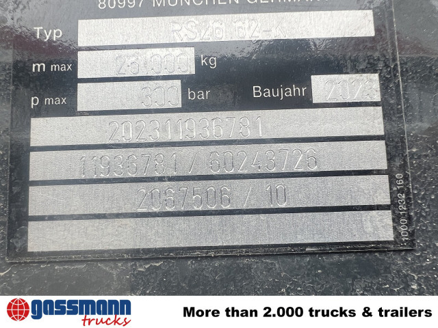 Mercedes-Benz Arocs 4142/48 8x4/4, Grounder, Meiller RS26 - Camion cu cârlig: Foto 5 Mercedes-Benz Arocs 4142/48 8x4/4, Grounder, Meiller RS26 - Camion cu cârlig: Foto 5