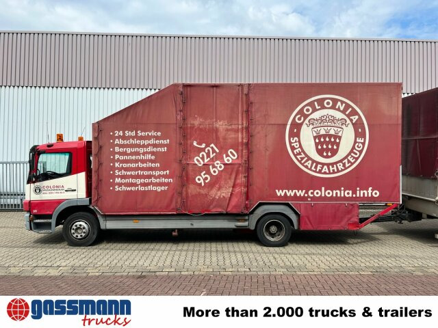 Mercedes-Benz Atego 1223 L 4x2, Kompl. Zug, Lift- & - Camion cu prelată: Foto 2 Mercedes-Benz Atego 1223 L 4x2, Kompl. Zug, Lift- & - Camion cu prelată: Foto 2