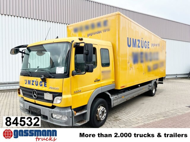 Mercedes-Benz Atego 1224 L, Möbelkoffer, Dautel LBW, 42 cbm - Camion furgon: Foto 1 Mercedes-Benz Atego 1224 L, Möbelkoffer, Dautel LBW, 42 cbm - Camion furgon: Foto 1