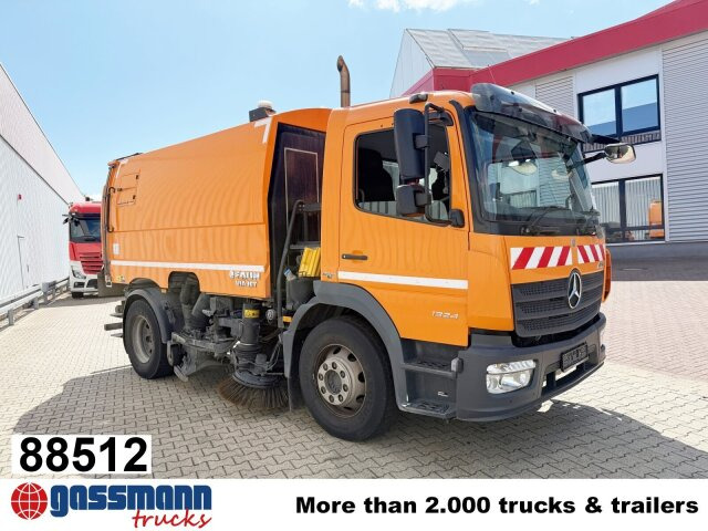 Mercedes-Benz Atego 1524 LKO 4x2, Kehrmaschine FAUN Viajet 6RH - Măturătoare stradală: Foto 1 Mercedes-Benz Atego 1524 LKO 4x2, Kehrmaschine FAUN Viajet 6RH - Măturătoare stradală: Foto 1