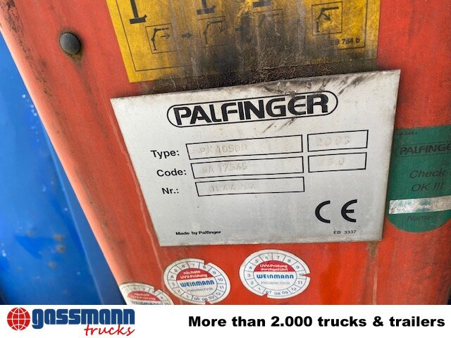 Mercedes-Benz Atego 1823 4x2 mit Kran Palfinger PK10500, - Camion basculantă, Camion cu macara: Foto 3 Mercedes-Benz Atego 1823 4x2 mit Kran Palfinger PK10500, - Camion basculantă, Camion cu macara: Foto 3