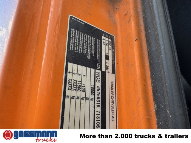 Mercedes-Benz Atego 1828 4x4, Tele-Absetzer, - Camion container de gunoi: Foto 3 Mercedes-Benz Atego 1828 4x4, Tele-Absetzer, - Camion container de gunoi: Foto 3