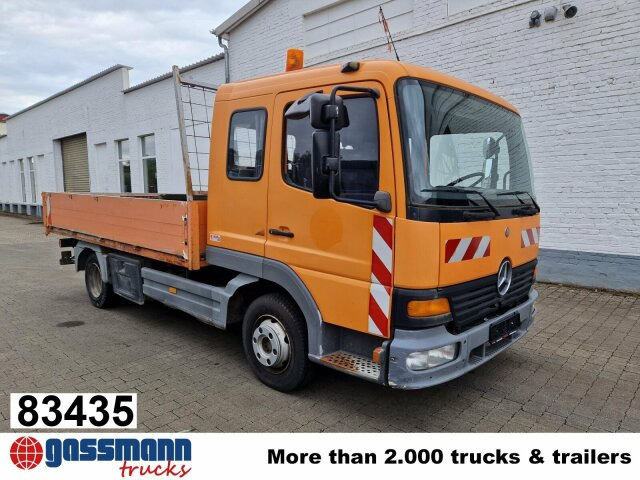 Mercedes-Benz Atego 815 4x2, 2x AHK - Camion platformă: Foto 1 Mercedes-Benz Atego 815 4x2, 2x AHK - Camion platformă: Foto 1