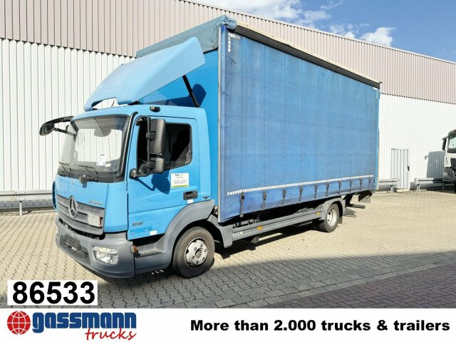 Mercedes-Benz Atego 816 L 4x2, Dautel LBW - Camion platformă: Foto 1 Mercedes-Benz Atego 816 L 4x2, Dautel LBW - Camion platformă: Foto 1