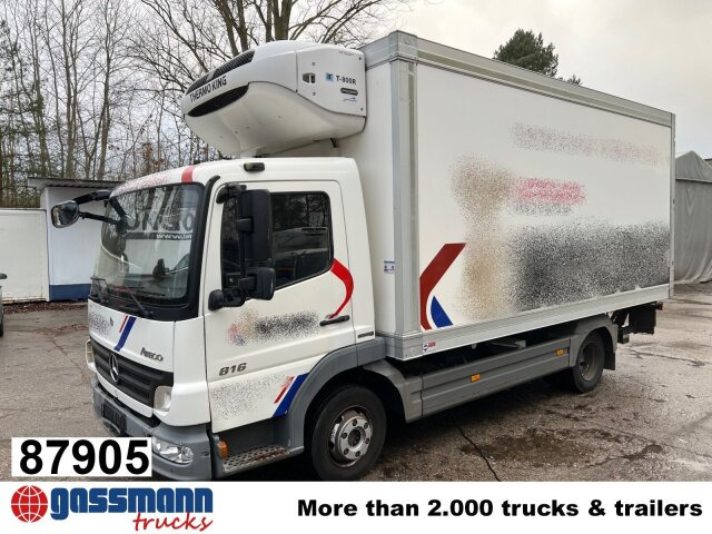 Mercedes-Benz Atego 816 L 4x2, Kühlkoffer, ThermoKing, - Camion frigider: Foto 1 Mercedes-Benz Atego 816 L 4x2, Kühlkoffer, ThermoKing, - Camion frigider: Foto 1