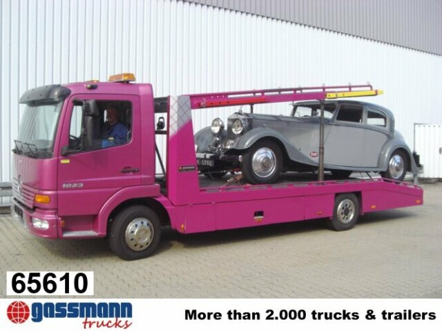Mercedes-Benz Atego 817L 4x2, Autotransporter, 2x - Camion transport auto: Foto 1 Mercedes-Benz Atego 817L 4x2, Autotransporter, 2x - Camion transport auto: Foto 1