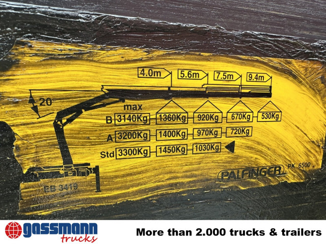 Mercedes-Benz Atego 818 K 4x2 mit Kran Palfinger PK 6500, 2x - Camion basculantă, Camion cu macara: Foto 2 Mercedes-Benz Atego 818 K 4x2 mit Kran Palfinger PK 6500, 2x - Camion basculantă, Camion cu macara: Foto 2