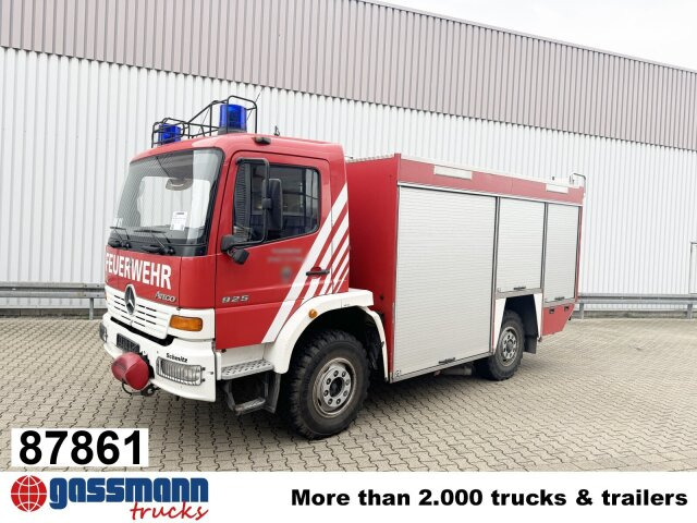 Mercedes-Benz Atego 925 4x4, Seilwinde, Einzelbereifung, - Autospeciala de stins incendii: Foto 1 Mercedes-Benz Atego 925 4x4, Seilwinde, Einzelbereifung, - Autospeciala de stins incendii: Foto 1