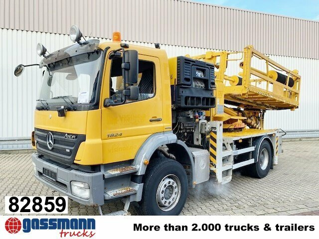 Mercedes-Benz Axor 1824 K 4x2, AMV Hubsteiger + Kompressor, - Camion cu nacela: Foto 1 Mercedes-Benz Axor 1824 K 4x2, AMV Hubsteiger + Kompressor, - Camion cu nacela: Foto 1