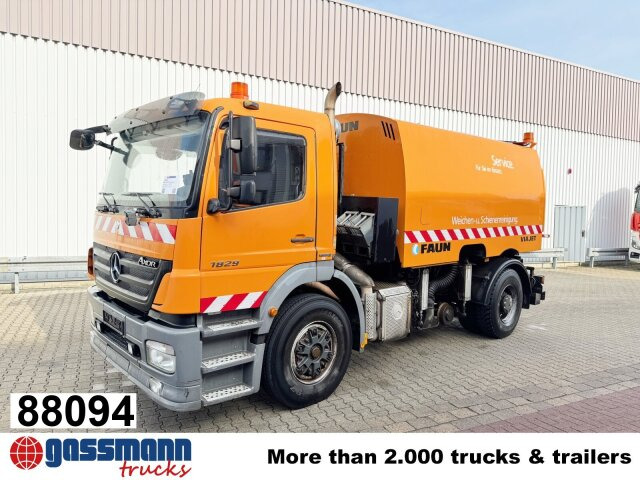 Mercedes-Benz Axor 1829 4x2, Zweiweg Z200, Kehrmaschine Faun - Măturătoare stradală: Foto 1 Mercedes-Benz Axor 1829 4x2, Zweiweg Z200, Kehrmaschine Faun - Măturătoare stradală: Foto 1