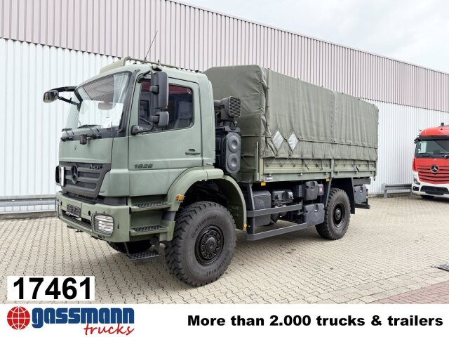 Mercedes-Benz Axor 1829 A 4x4, Ex- - Camion platformă: Foto 1 Mercedes-Benz Axor 1829 A 4x4, Ex- - Camion platformă: Foto 1