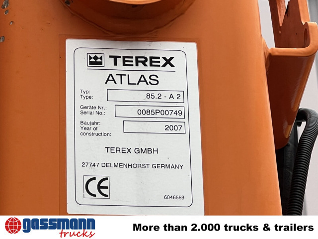 Mercedes-Benz Axor 1829 AK 4x4 mit Kran Atlas AK 85.2 - Camion basculantă, Camion cu macara: Foto 2 Mercedes-Benz Axor 1829 AK 4x4 mit Kran Atlas AK 85.2 - Camion basculantă, Camion cu macara: Foto 2