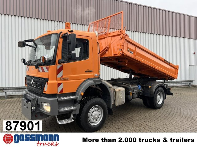 Mercedes-Benz Axor 1833 AK 4x4, Winterdienstausstattung - Camion basculantă: Foto 1 Mercedes-Benz Axor 1833 AK 4x4, Winterdienstausstattung - Camion basculantă: Foto 1