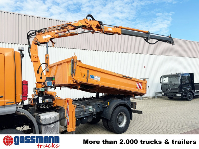 Mercedes-Benz Axor 1833 AK 4x4, Winterdienstausstattung, Kran - Camion basculantă, Camion cu macara: Foto 3 Mercedes-Benz Axor 1833 AK 4x4, Winterdienstausstattung, Kran - Camion basculantă, Camion cu macara: Foto 3