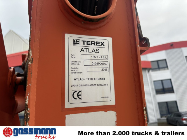 Mercedes-Benz Axor 1833 AK 4x4 mit Heckkran Atlas 105.2-A2L - Camion basculantă, Camion cu macara: Foto 2 Mercedes-Benz Axor 1833 AK 4x4 mit Heckkran Atlas 105.2-A2L - Camion basculantă, Camion cu macara: Foto 2