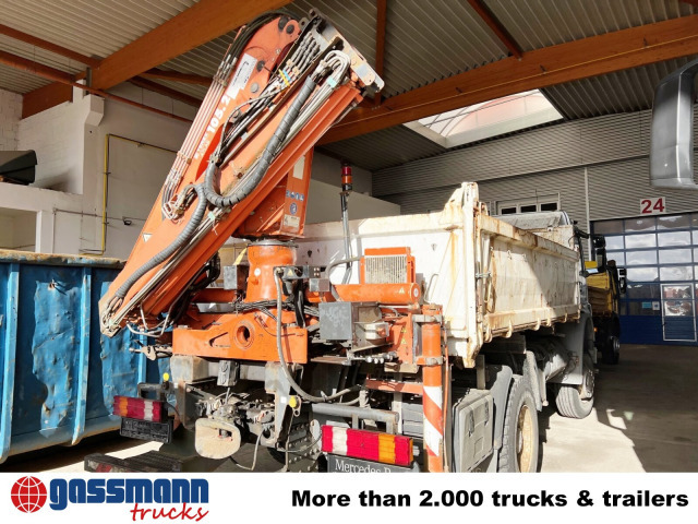 Mercedes-Benz Axor 1833 AK 4x4 mit Heckkran Atlas 105.2-A2L - Camion basculantă, Camion cu macara: Foto 5 Mercedes-Benz Axor 1833 AK 4x4 mit Heckkran Atlas 105.2-A2L - Camion basculantă, Camion cu macara: Foto 5