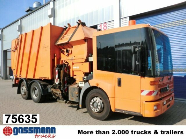 Mercedes-Benz Econic 2628L 6x2 mit SIDEPRESS Aufbau - Autogunoiere: Foto 1 Mercedes-Benz Econic 2628L 6x2 mit SIDEPRESS Aufbau - Autogunoiere: Foto 1