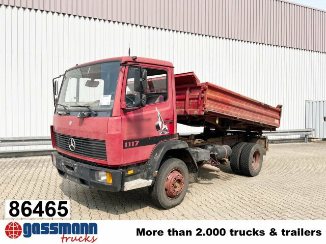 Mercedes-Benz LK 1117 K 4x2, 6-Zylinder Motor, 2x AHK - Camion basculantă: Foto 1 Mercedes-Benz LK 1117 K 4x2, 6-Zylinder Motor, 2x AHK - Camion basculantă: Foto 1