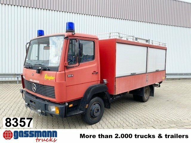 Mercedes-Benz LK 814 F 4x2, Ziegler RW1, 6-Zylinder Motor - Camion furgon: Foto 1 Mercedes-Benz LK 814 F 4x2, Ziegler RW1, 6-Zylinder Motor - Camion furgon: Foto 1