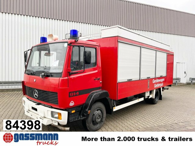 Mercedes-Benz LK 914 4x2, Gerätewagen für Gefahrgut, - Autospeciala de stins incendii: Foto 1 Mercedes-Benz LK 914 4x2, Gerätewagen für Gefahrgut, - Autospeciala de stins incendii: Foto 1