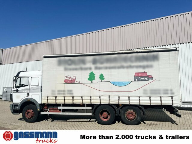 Camion platformă Mercedes-Benz SK 2435 L 6x2, V8: Foto 11