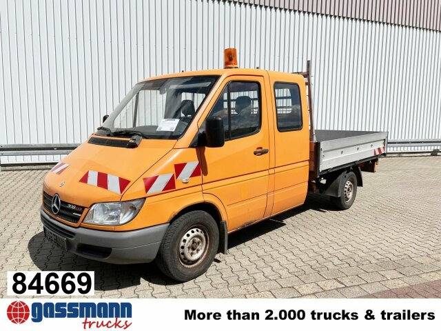 Mercedes-Benz Sprinter 308 4x2 Doka - Autoutilitară cu platformă, Autoutilitară cabină dublă: Foto 1 Mercedes-Benz Sprinter 308 4x2 Doka - Autoutilitară cu platformă, Autoutilitară cabină dublă: Foto 1