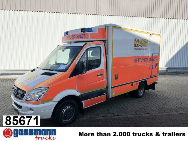 Mercedes-Benz Sprinter 516 CDI 4x2, Rettungswagen, Retarder - Dubă: Foto 1 Mercedes-Benz Sprinter 516 CDI 4x2, Rettungswagen, Retarder - Dubă: Foto 1
