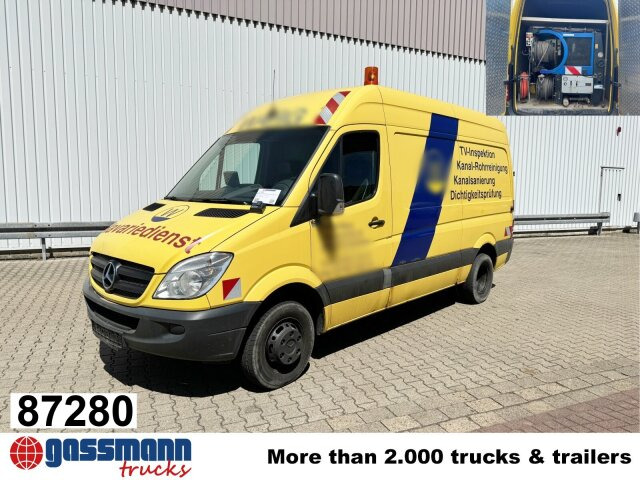 Mercedes-Benz Sprinter 516 KA 4x2, KaRo Hochdruckspüler - Măturătoare stradală: Foto 1 Mercedes-Benz Sprinter 516 KA 4x2, KaRo Hochdruckspüler - Măturătoare stradală: Foto 1