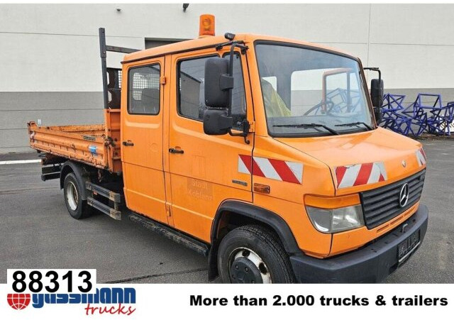 Mercedes-Benz Vario 813 D 4x2 Doka, Meiller Kipper - Camion basculantă: Foto 1 Mercedes-Benz Vario 813 D 4x2 Doka, Meiller Kipper - Camion basculantă: Foto 1