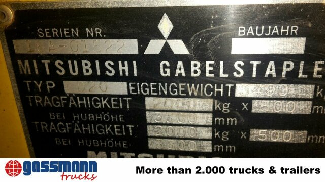 Mitsubishi FD20 - Stivuitor diesel: Foto 3 Mitsubishi FD20 - Stivuitor diesel: Foto 3