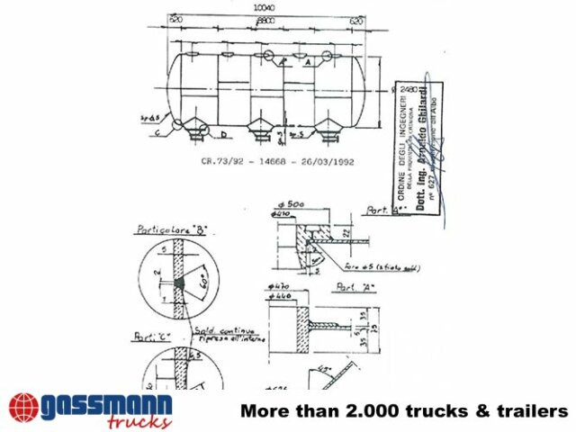 PIACENZA (I) C36R2P43, 43m³ - Semiremorcă siloz: Foto 3 PIACENZA (I) C36R2P43, 43m³ - Semiremorcă siloz: Foto 3